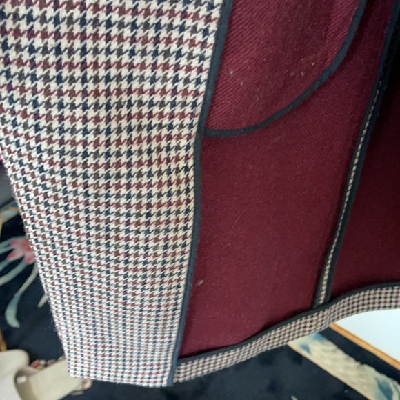 Zara check plaid long coat. - Picture 11 of 13